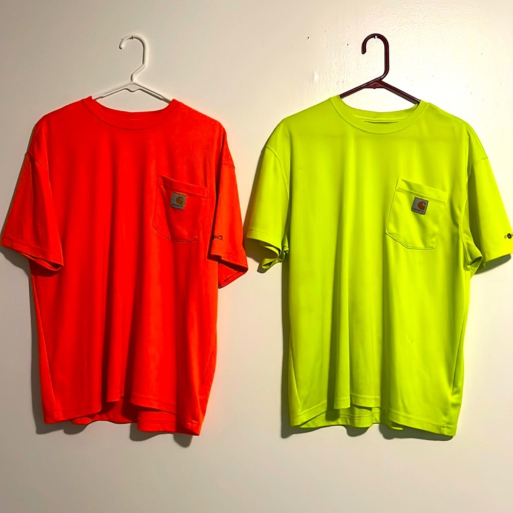 Carhartt Force Hi-Vis Stretch T-shirt Bundle